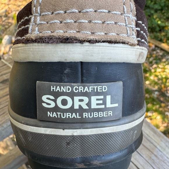 Sorel Joan Of Arctic 1540 Tall Faux Fur Cuff Winter Snow Duck Boots Woman's 8 - Picture 2 of 11